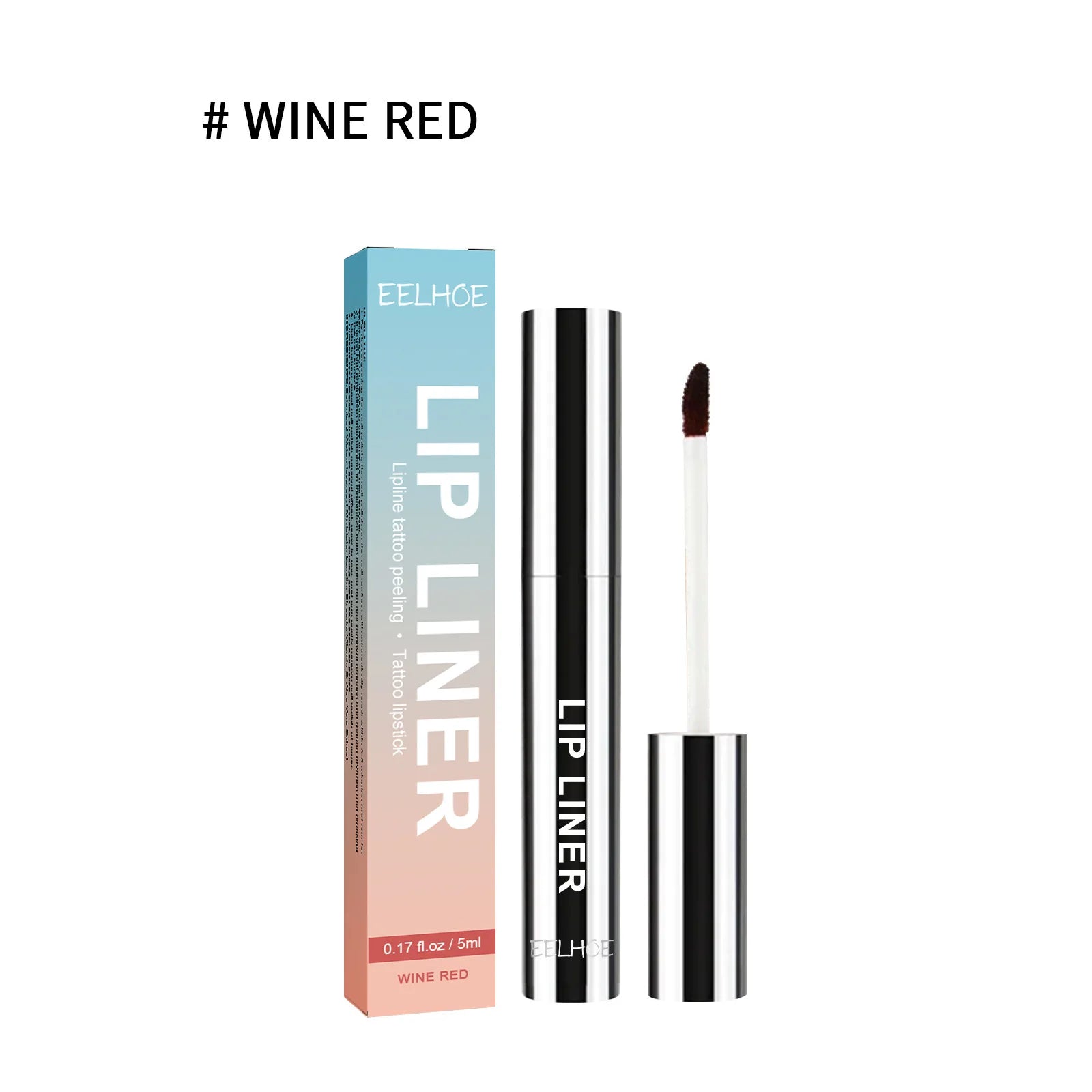 EELHOE Peel-Off Lip Liner — Waterproof, Long-Lasting, Matte & Nourishing 5ml