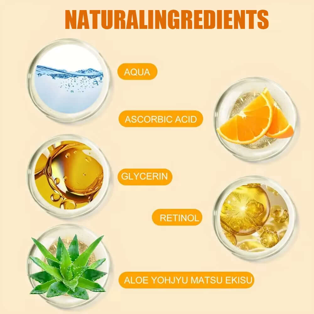 Vitamin C & Hyaluronic Acid Face Serum — Brightening, Hydrating & Smoothing (30 ml / 50 ml)