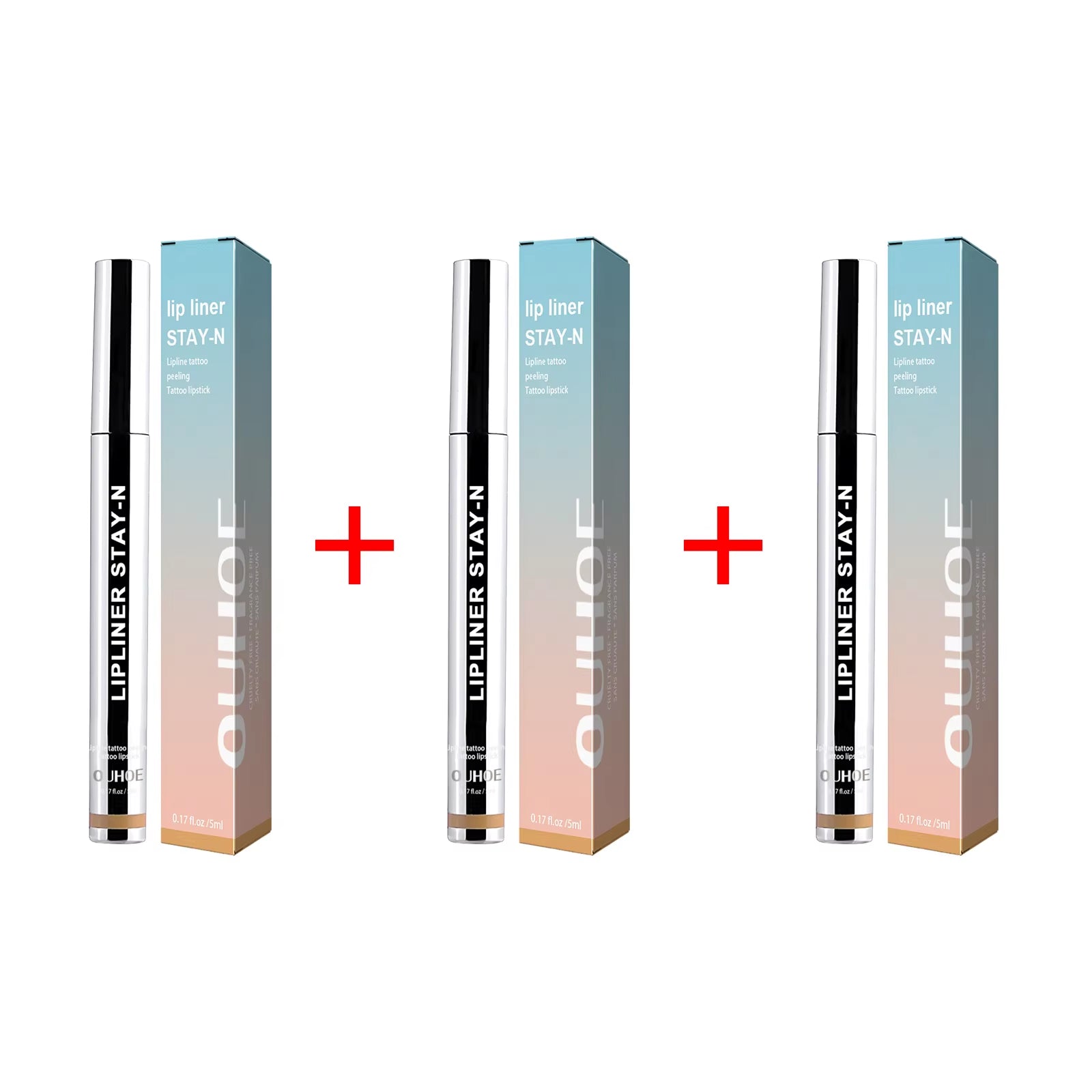 OUHOE Peel-Off Lip Liner - Waterproof, Long-Lasting, Nourishing 5ml