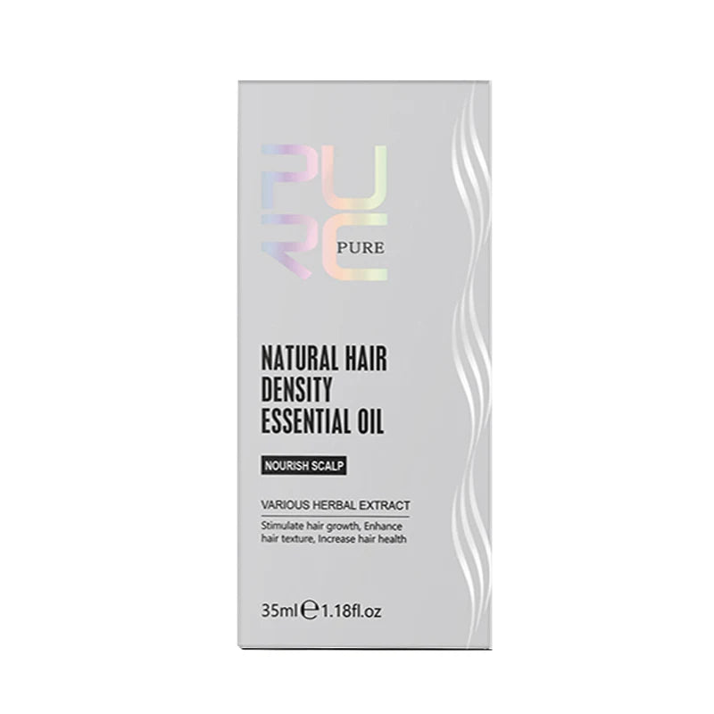 PURC Ginger Hair Growth Oil — Lightweight Scalp Serum for Fuller-Looking Hair 35ml