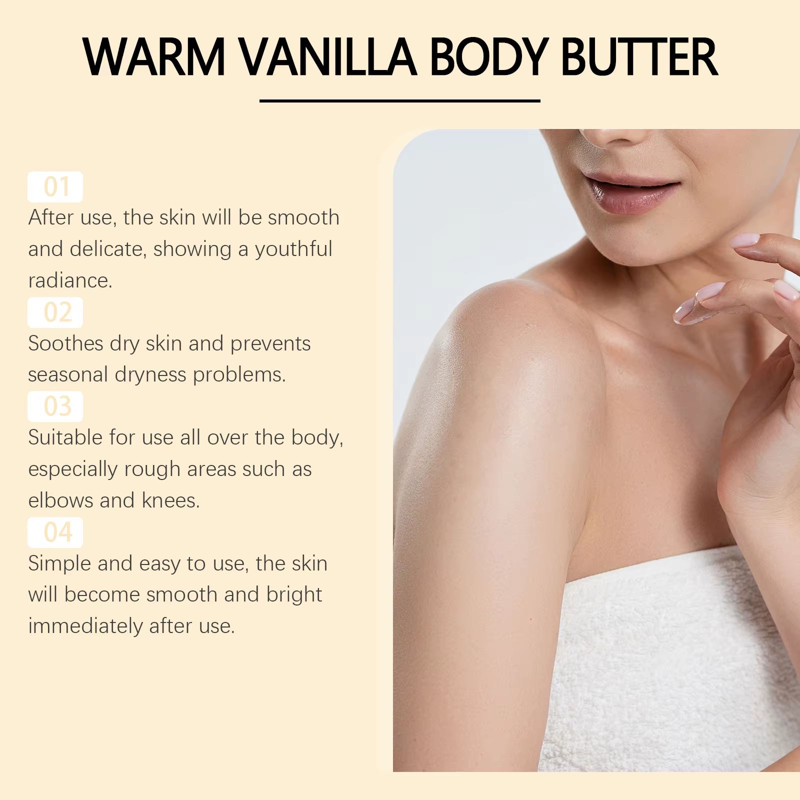 Vanilla Exfoliating Body Scrub — Smooth, Glow & Deeply Moisturize 120g | Bath & Body | Dolcie Care
