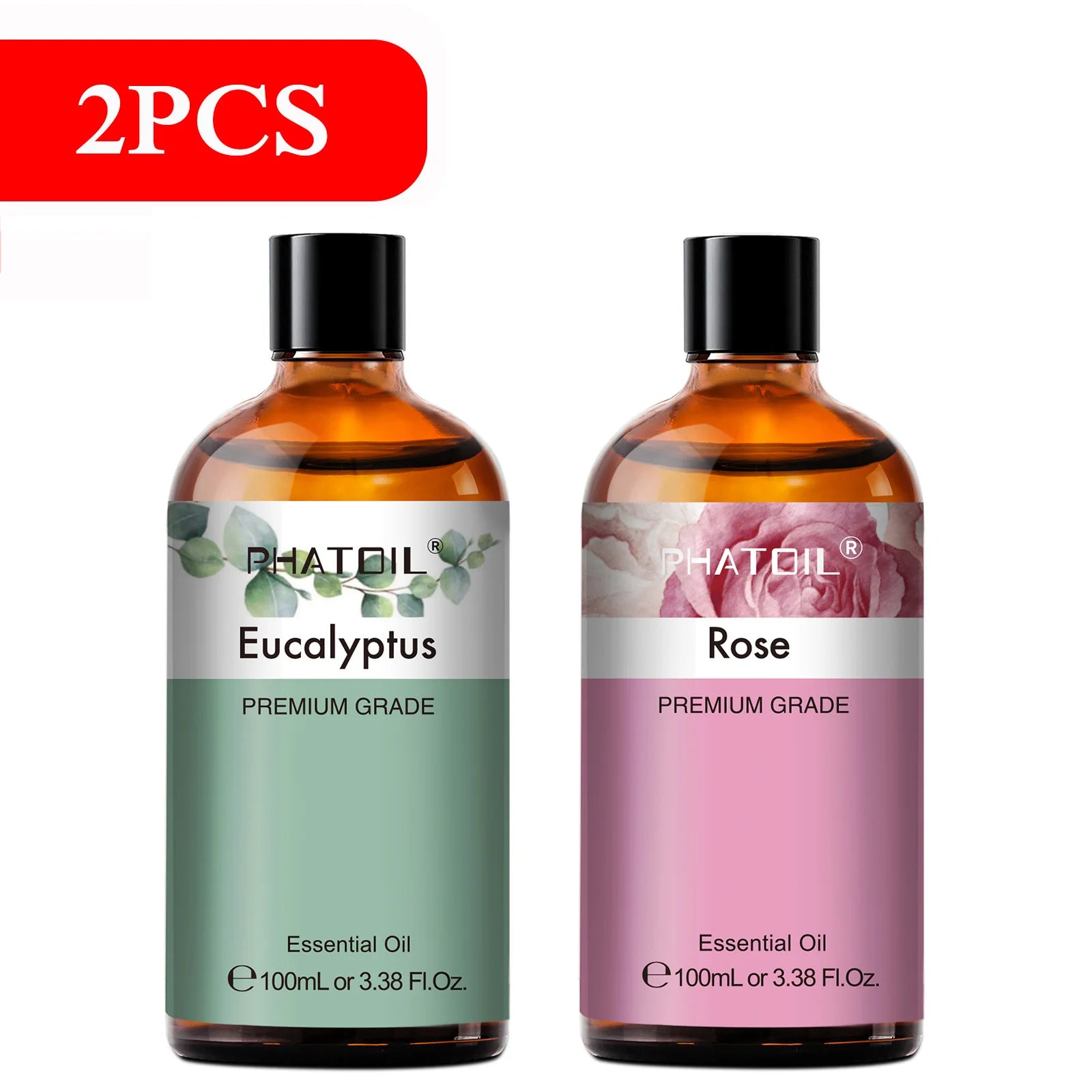 100Ml Natural Essential Oil for Aromatherapy Lemongrass Eucalyptus Lavender Peppermint Fragrance Essential Oils