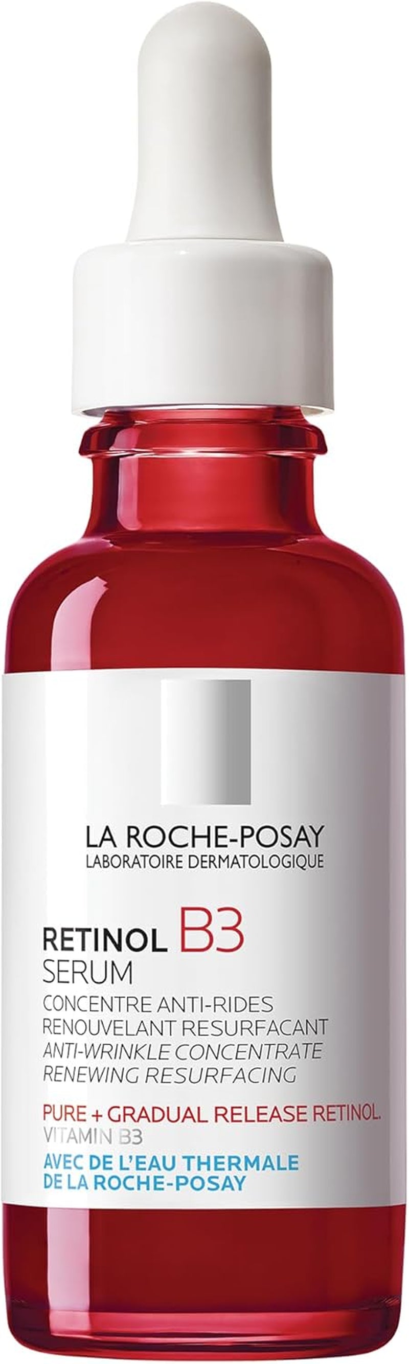 La Roche-Posay Redermic Retil Serum, Anti-Wrinkle Concentrate, Targets Fine Lines, Retil B3 Serum, 30Ml