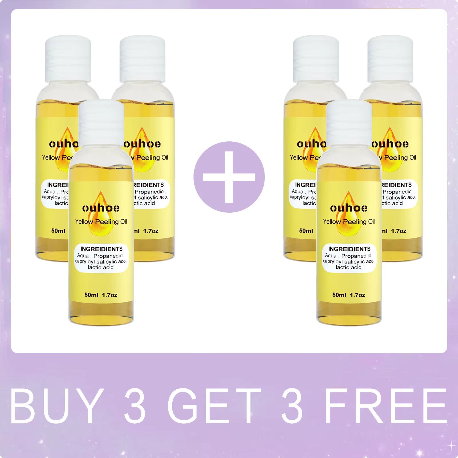 Yellow Peeling Oil — Body Exfoliating Oil for Smoother, Brighter-Looking Skin 50ml | Skin Care Masks & Peels | Dolcie Care