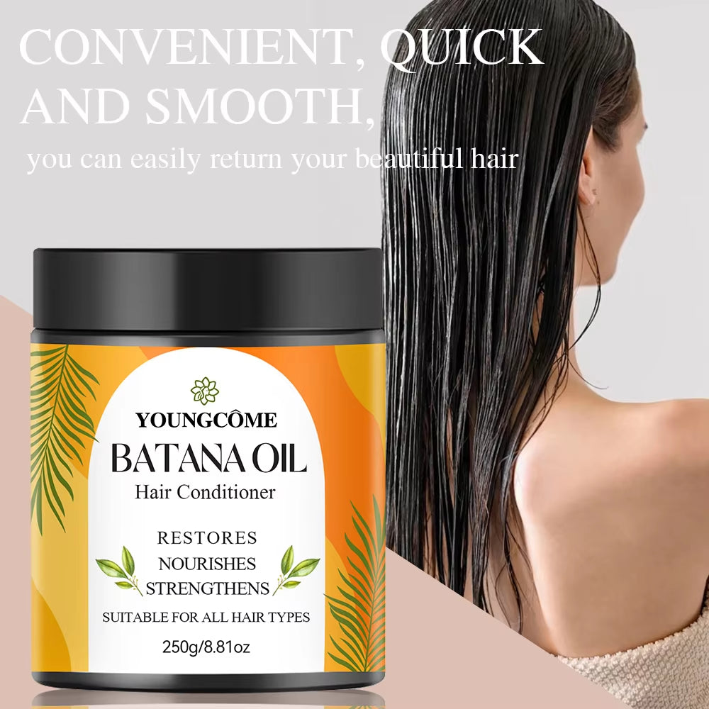 YOUNGCOME 100% Pure & Natural Batana Oil — Nourishing Hair & Scalp Care (100g / 250g) — 100% pure & natural batana oil for nourishing scalp, reducing breakage & boosting shine | Hair Care | Beauty & Health,Hair Care & Styling,Shampoo & Conditioner & Hair