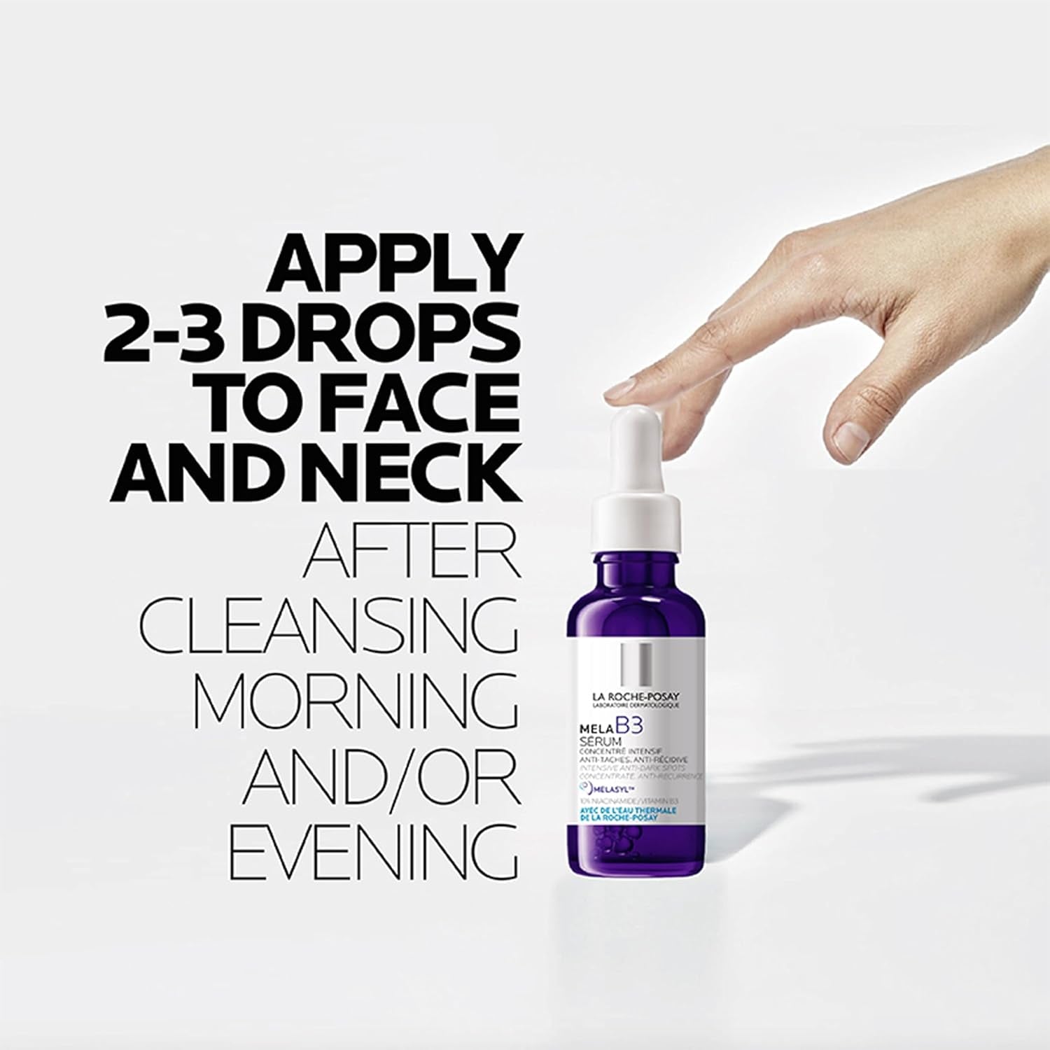La Roche-Posay Mela B3 Dark Spot Niacinamide Serum 30Ml, with 10% Niacinamide + Melasyl