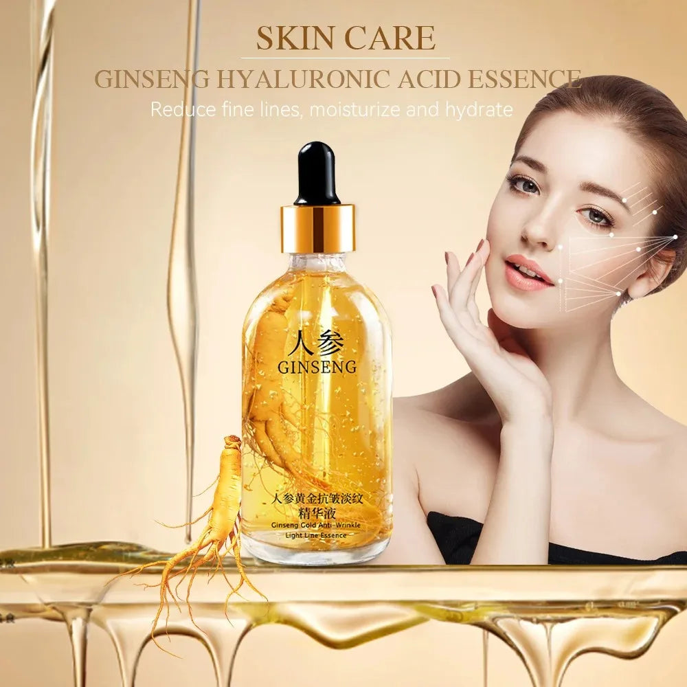 Gold Foil Hyaluronic Acid & Niacinamide Face Serum — Anti-Aging Hydration, Brightening & Smoothing 100 ml — hyaluronic acid & niacinamide face serum for anti-aging hydration, brightening & smoothing | Face Serums | Beauty & Health,Face Care,Skin Care | Do