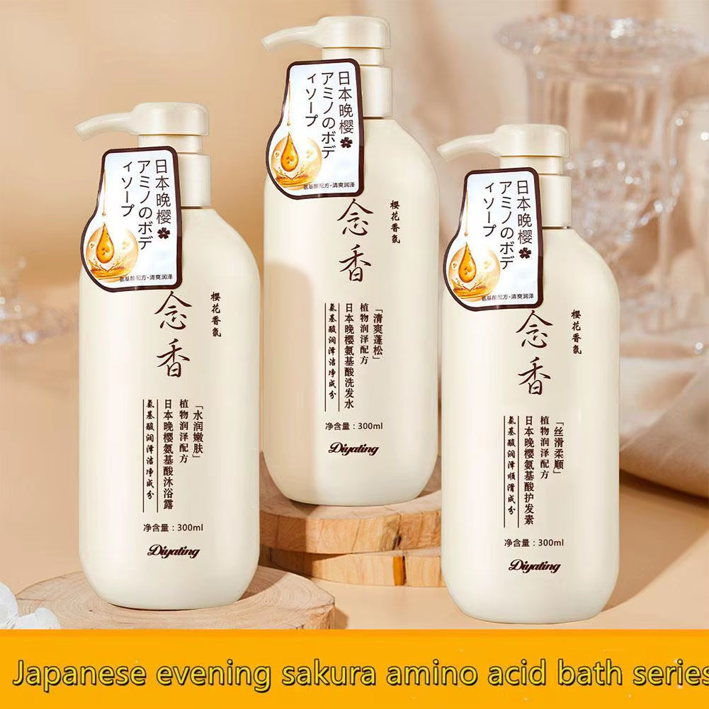 Japanese Botanical Care — Shampoo / Conditioner / Body Wash 300ml — Japanese botanical shampoo, conditioner & body wash for gentle, fragrant cleansing | Shampoo & Conditioner Sets | Beauty & Health,Hair Care & Styling,Shampoo & Conditioner & Hair Care Ser
