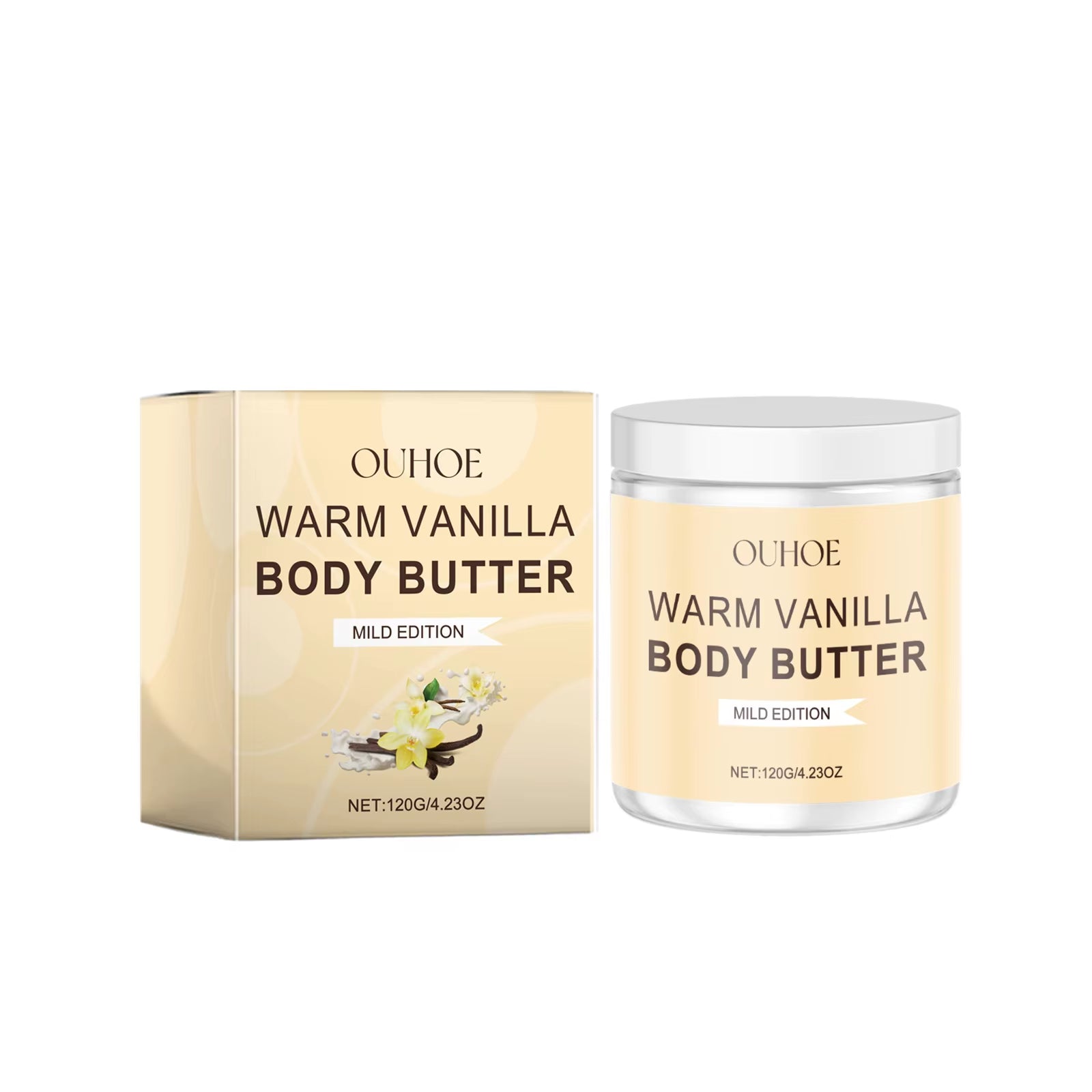 Vanilla Exfoliating Body Scrub — Smooth, Glow & Deeply Moisturize 120g | Bath & Body | Dolcie Care