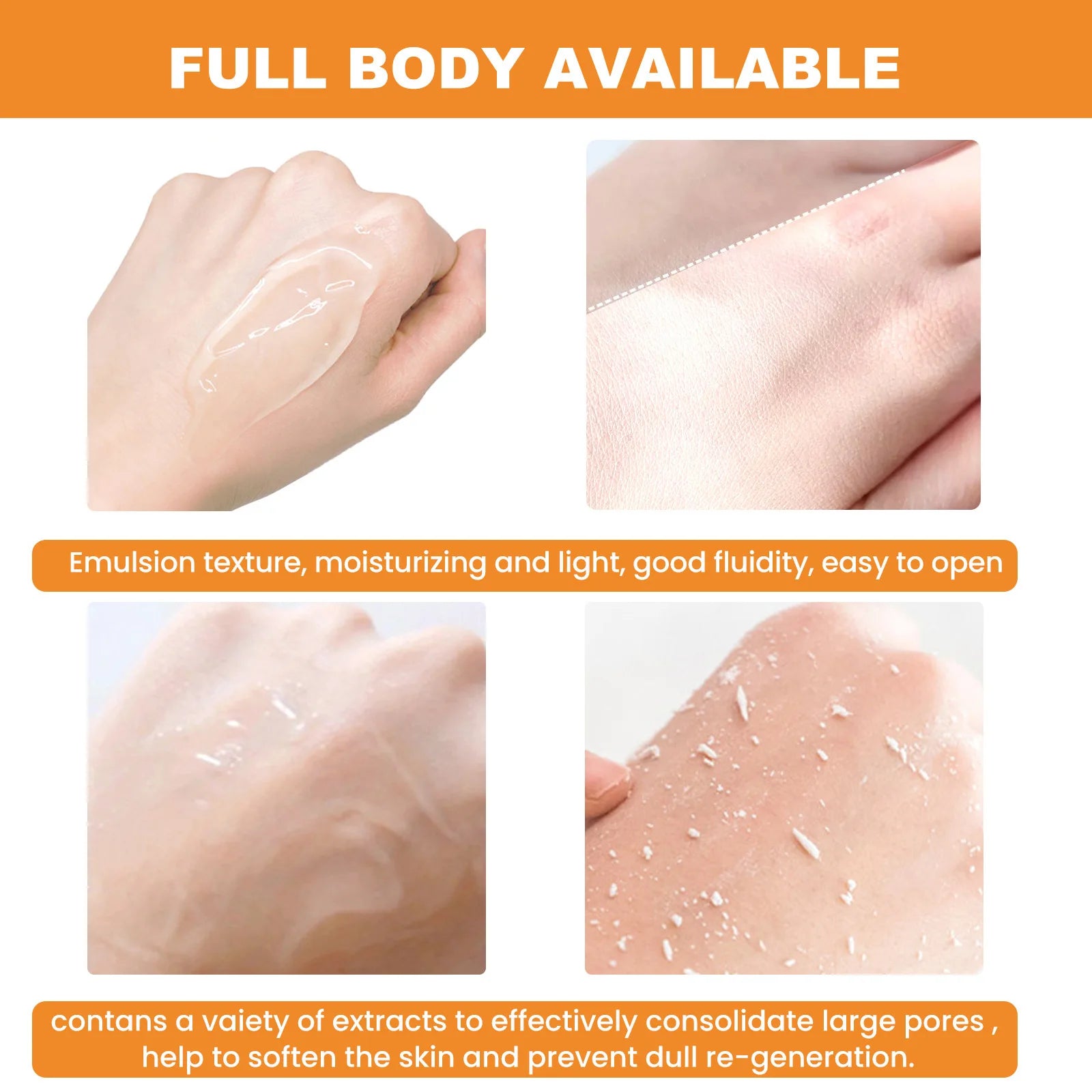 Peeling Gel Exfoliator — Moisturizing, Smoothing & Brightening 50g | Facial Cleansers | Dolcie Care