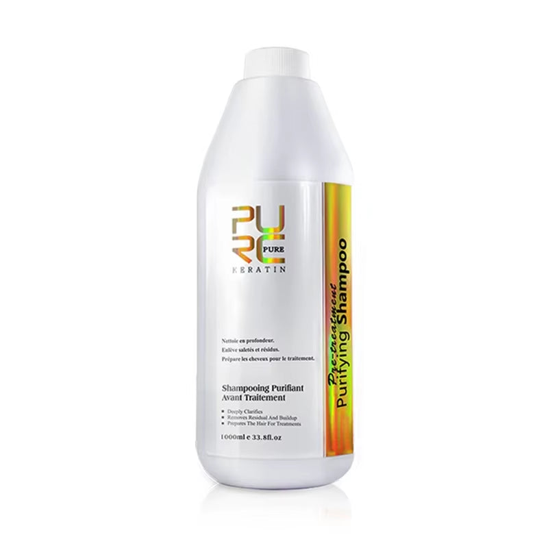 Brazilian Keratin Hair Treatment Straightening Smoothing for Deep Curly Hair Treatment Professional Hair Care Products PURE
