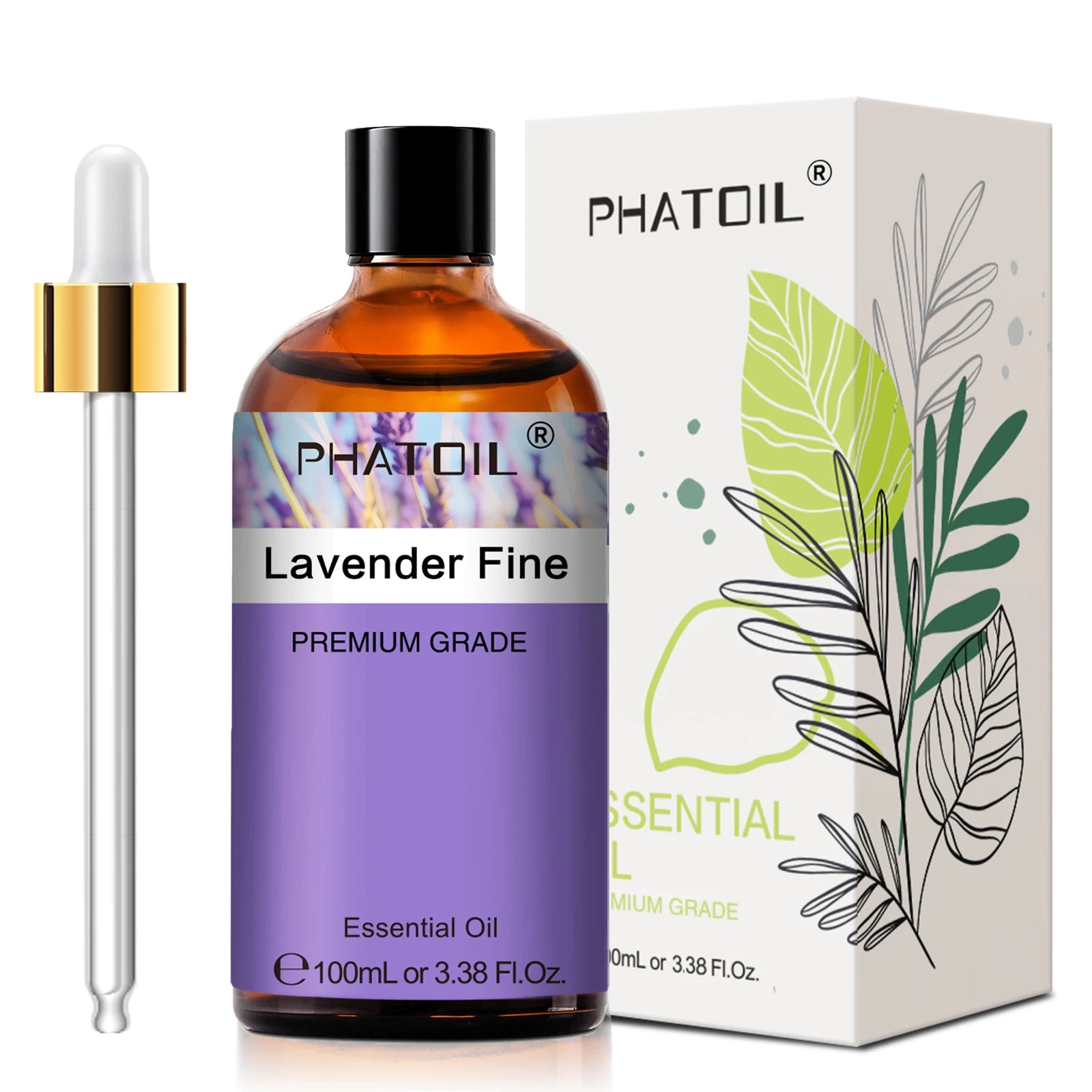 100Ml Natural Essential Oil for Aromatherapy Lemongrass Eucalyptus Lavender Peppermint Fragrance Essential Oils