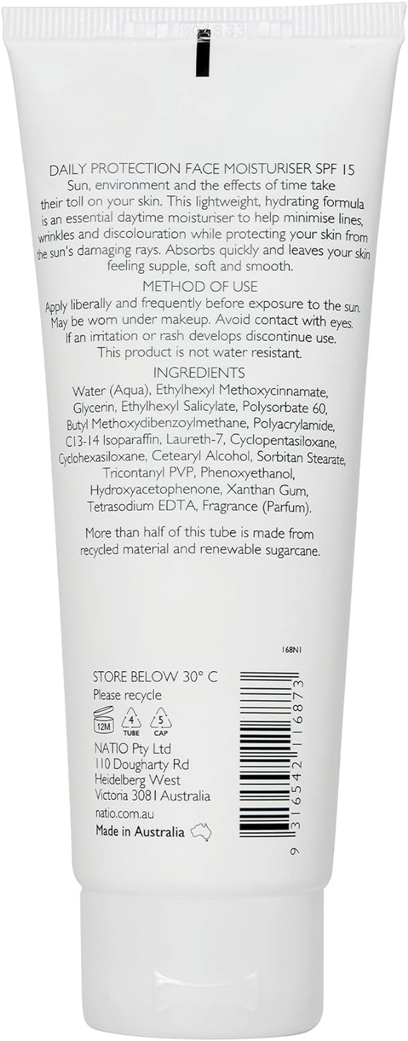 Australia Aromatherapy Intensive Moisturising Day Cream 100G - Hydrating Facial Moisturiser for Stressed, Tired & Thirsty Skin - Made in Australia
