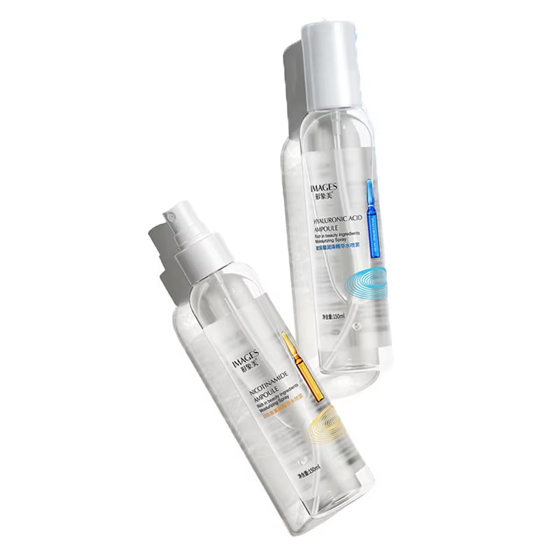 150Ml Hyaluronic Acid Face Essence Spray Anti-Aging Remove Wrinkle Shrink Pores Niacinamide Moisturizing Brighten Face Serum