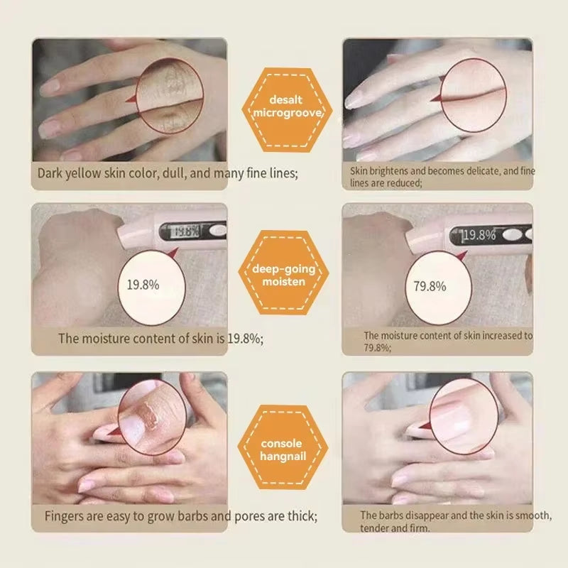 Wrinkle Removal Hand Cream Repair Hand Anti-Drying Anti-Crack Care Soften Nourish Moisturizing Cracked Repair Product Hand Care