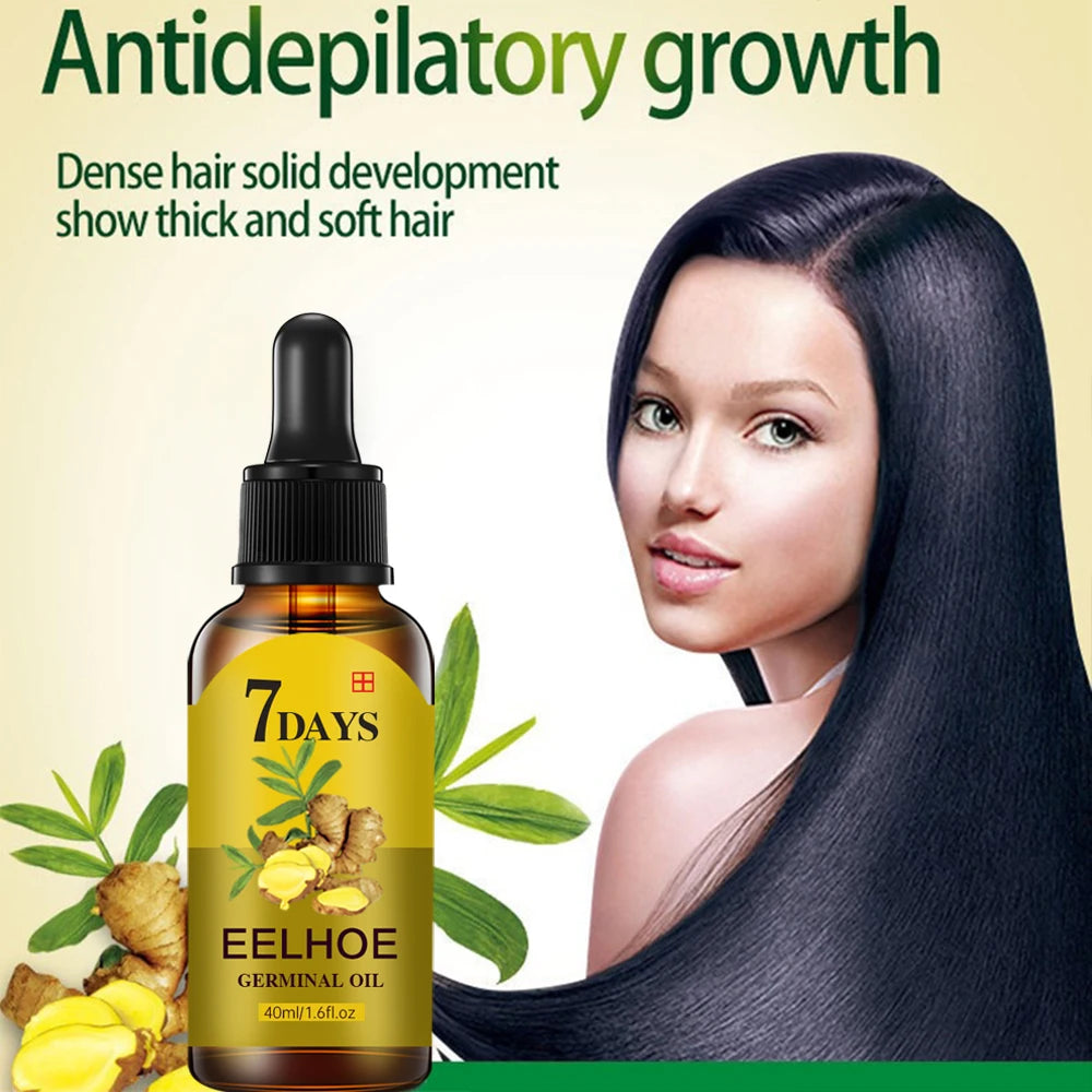 Natural Ginger Hair Serum Oil — Nourishing Scalp & Hair Care (10ml / 20ml / 40ml) — ginger hair growth serum oil for nourishing scalp, reducing breakage & promoting thicker-looking hair | Hair Loss Treatments | Beauty & Health,Hair Care & Styling,Hair Gro