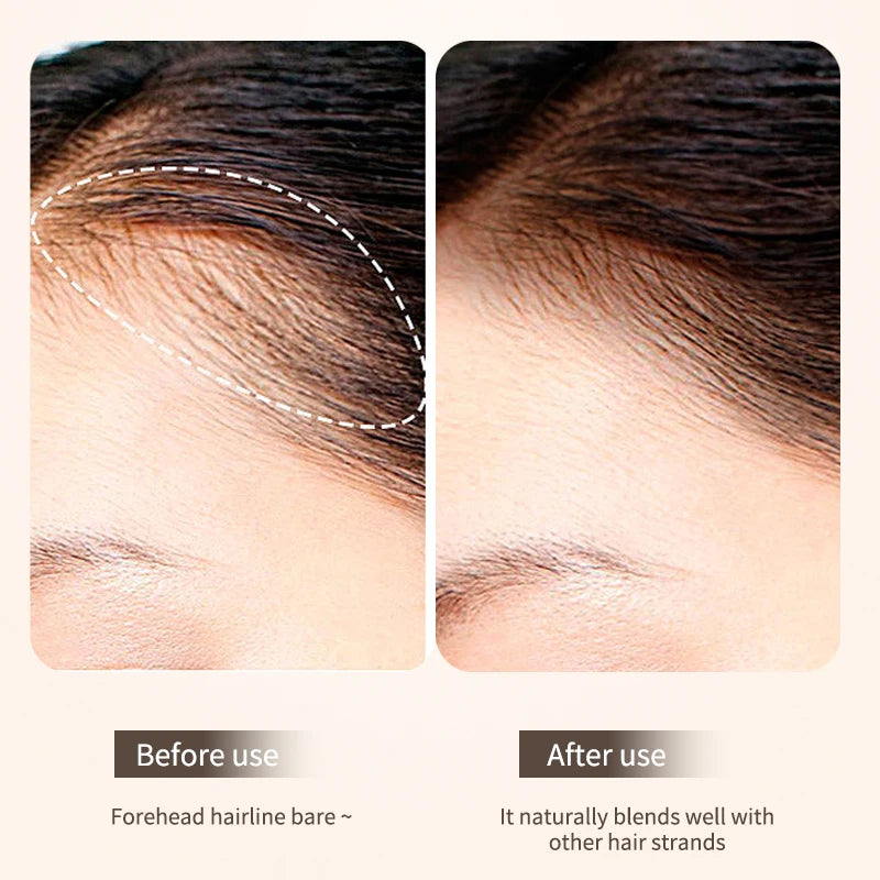 Hair Line Powder Black Root Cover up Natural Instant Waterproof Hairline Shadow Powder Hair Concealer Coverage Styling
