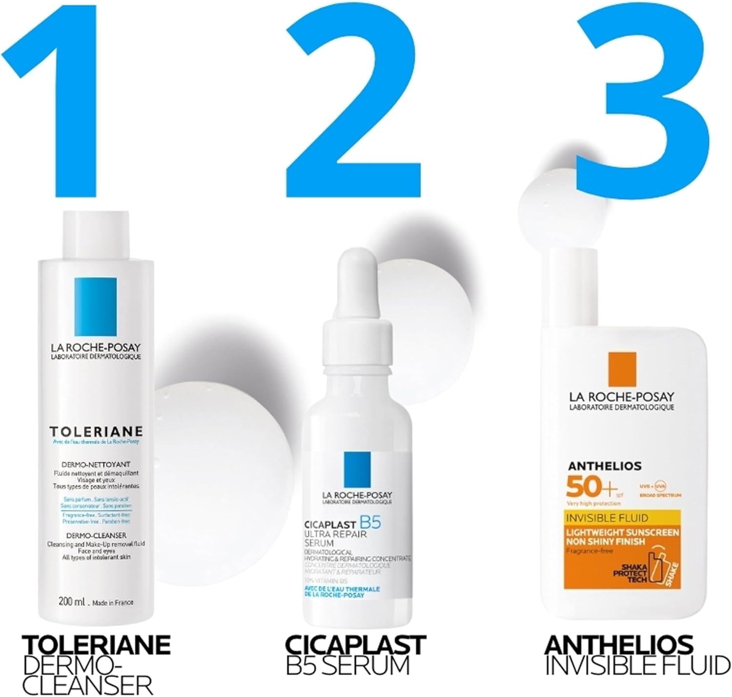 La Roche-Posay Cicaplast B5 Ultra Repair Serum 30Ml, Suits Dry Sensitive Skin, Dermatological, Hydrating, Fragrance Free