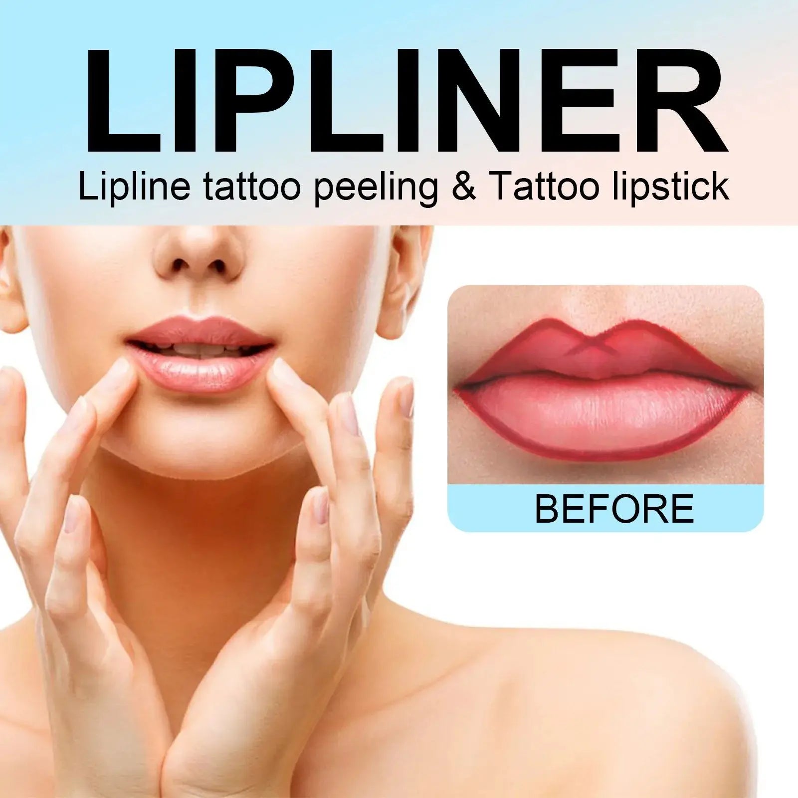 Peel off Lip Liner Waterproof Long Lasting Plump Lip Stick Matte Nourish Non Stick Moisturizing Lip Gloss Makeup Lip Line Pencil