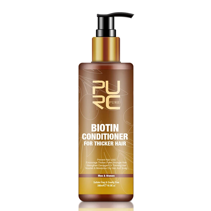 Biotin Hair Growth Shampoo anti Hair Loss Repair Damaged Frizz Argan Oil Scalp Treatment Hair Care Products