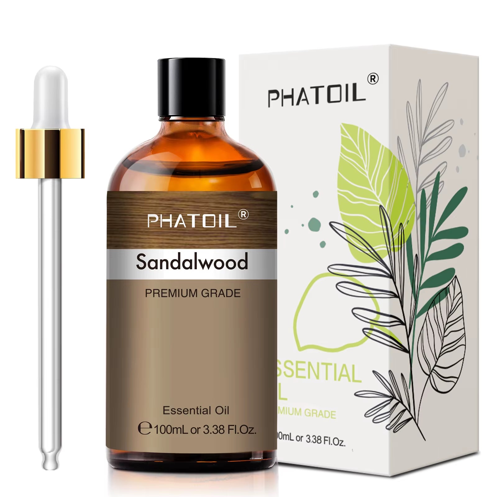 100Ml Natural Essential Oil for Aromatherapy Lemongrass Eucalyptus Lavender Peppermint Fragrance Essential Oils