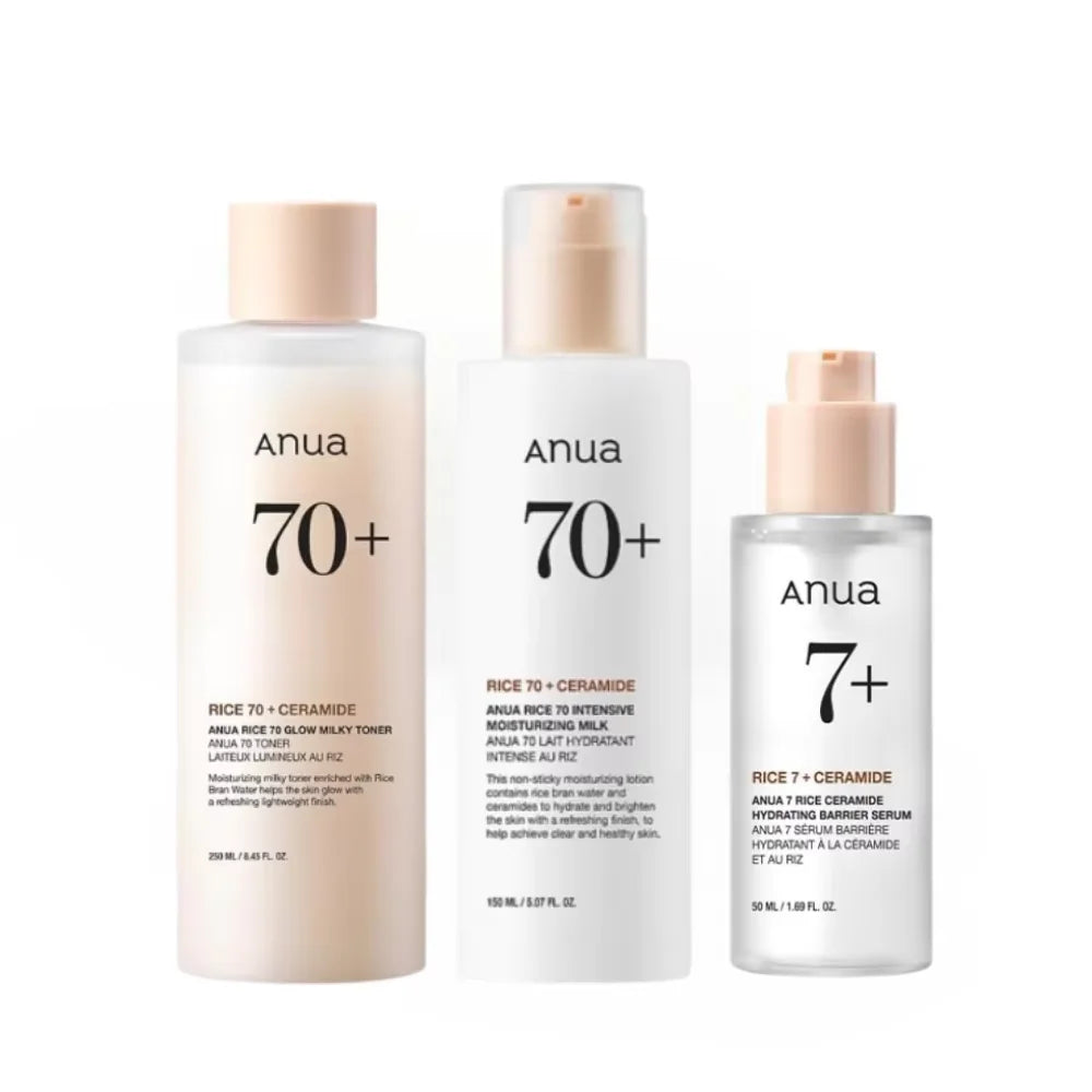 Anua Rice 70 Glowing Milky Toner — Brightening, Hydrating Milky Toner 250ml — rice-extract milky toner for brightening, hydrating & soothing | Toners | Beauty & Health,Face Care,Skin Care | Dolcie Care