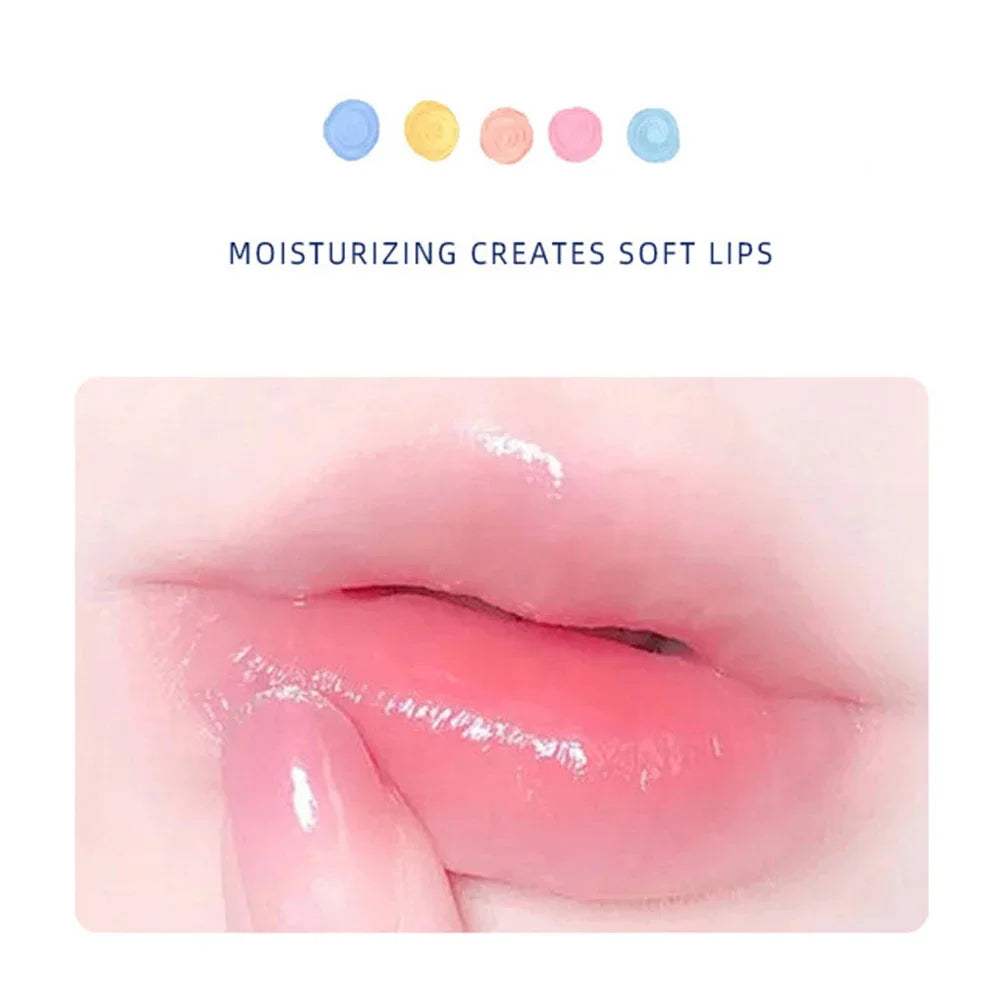 Moisturizing Lip Balm Sets Lipstick Makeup Natural Plant Base Moisturizer Lip Balm Anti-Cracking Lips Skin Care