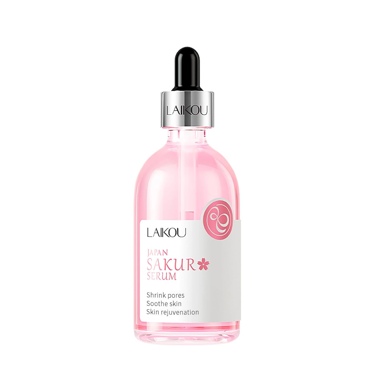 LAIKOU Hydrating Facial Serum — Sakura (Cherry Blossom) or Rose Essence 100ml