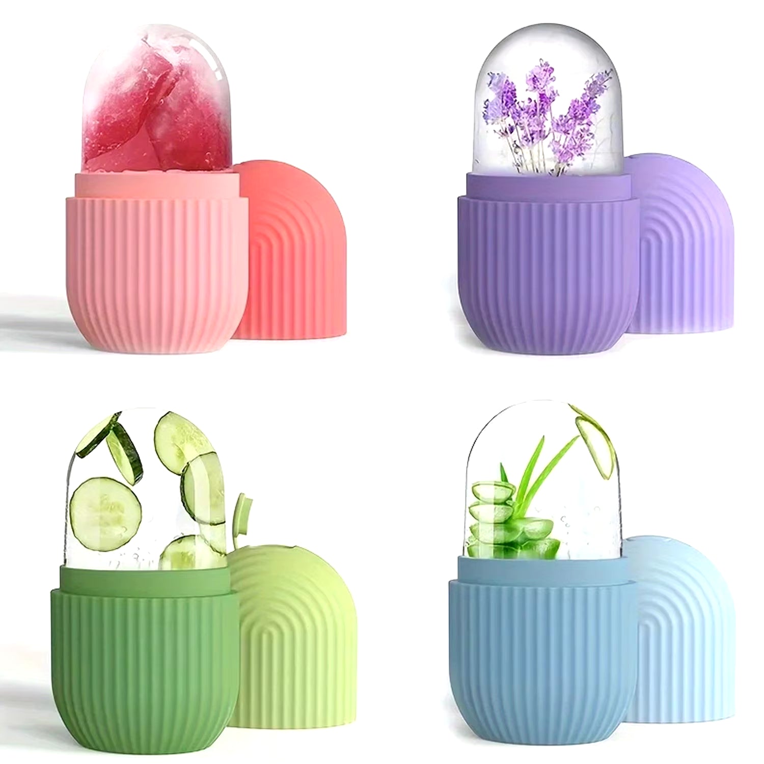Reusable Ice Face Roller — De-Puffing, Soothing & Glow Boost — cooling ice face roller for de-puffing, soothing & glow boost | Skin Care Rollers | Beauty & Health,Massage & Relaxation,Massage Tools & Accessories | Dolcie Care