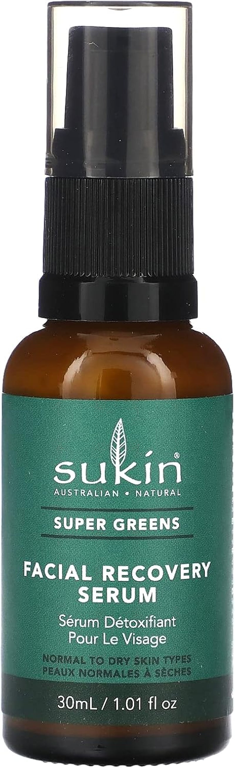 Super Greens, Facial Recovery Serum, 30Ml