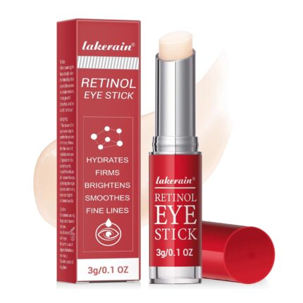 Retinol Eye Stick – Anti-Aging Eye Balm for Dark Circles, Puffiness & Fine Lines | Hydrating & Firming Eye Care (3g)