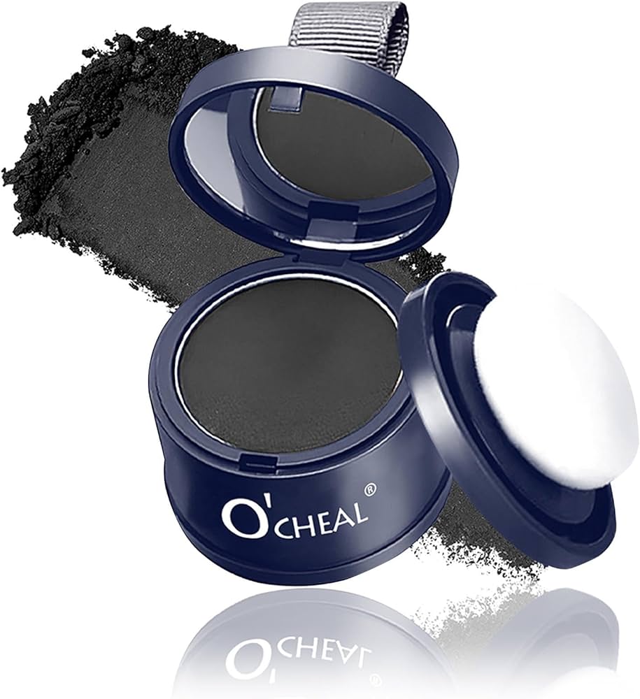 Hairline Powder Root Cover Up – Instant Hair Concealer Powder for Thinning Hair & Gray Roots