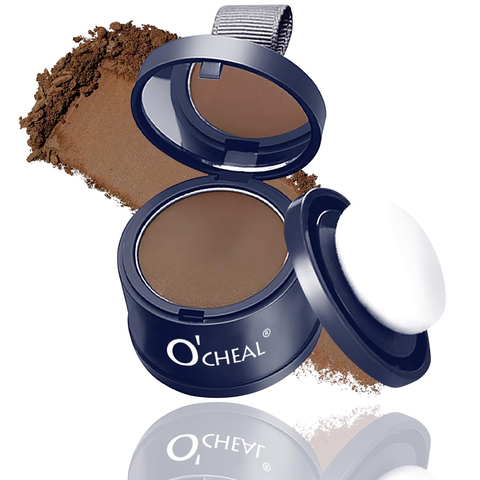 Hairline Powder Root Cover Up – Instant Hair Concealer Powder for Thinning Hair & Gray Roots