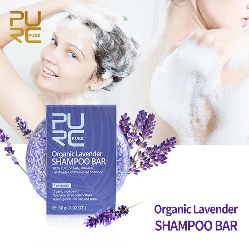 Lavender Shampoo Bar Smoothing Hair Conditioner Scalp Treatment Hair Care