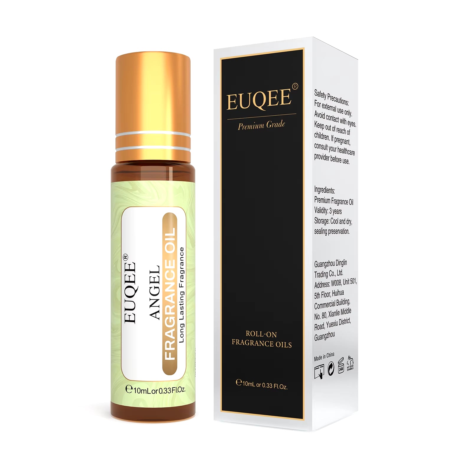 10Ml Women'S Roller Fragrance Oil-Coconut Vanilla Bubble Gum Bright Crystal Bombshell Midnight Rose Angel Aroma Oil
