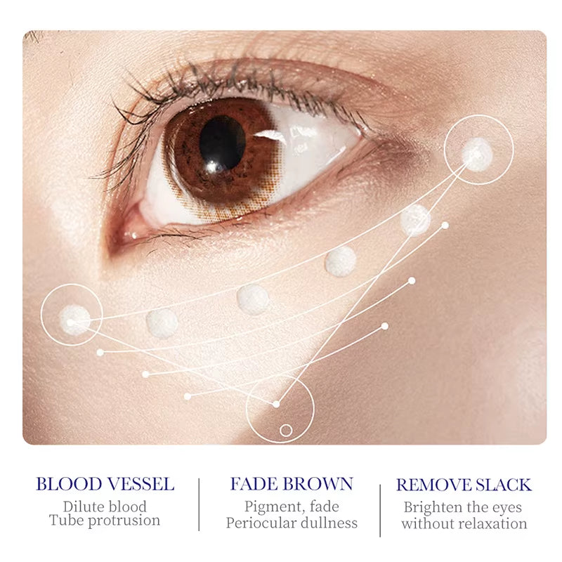 Collagen Eye Cream - Dark Circle Cream, Eye Bag Firming, Puffiness Reduction & Hydrating under Eye Care