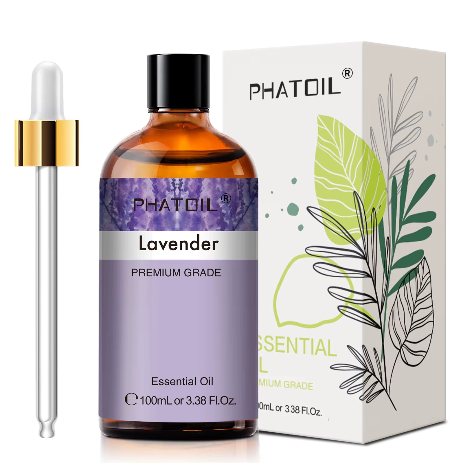 100Ml Natural Essential Oil for Aromatherapy Lemongrass Eucalyptus Lavender Peppermint Fragrance Essential Oils