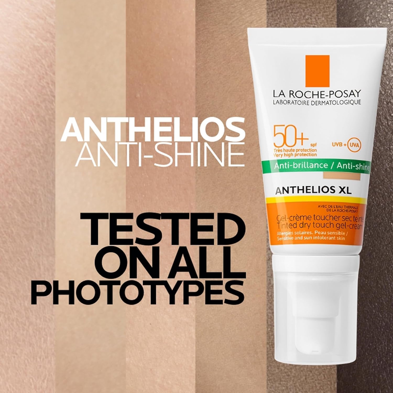 La Roche-Posay Anthelios XL Dry Touch Tinted Facial Sunscreen SPF50+ 50Ml