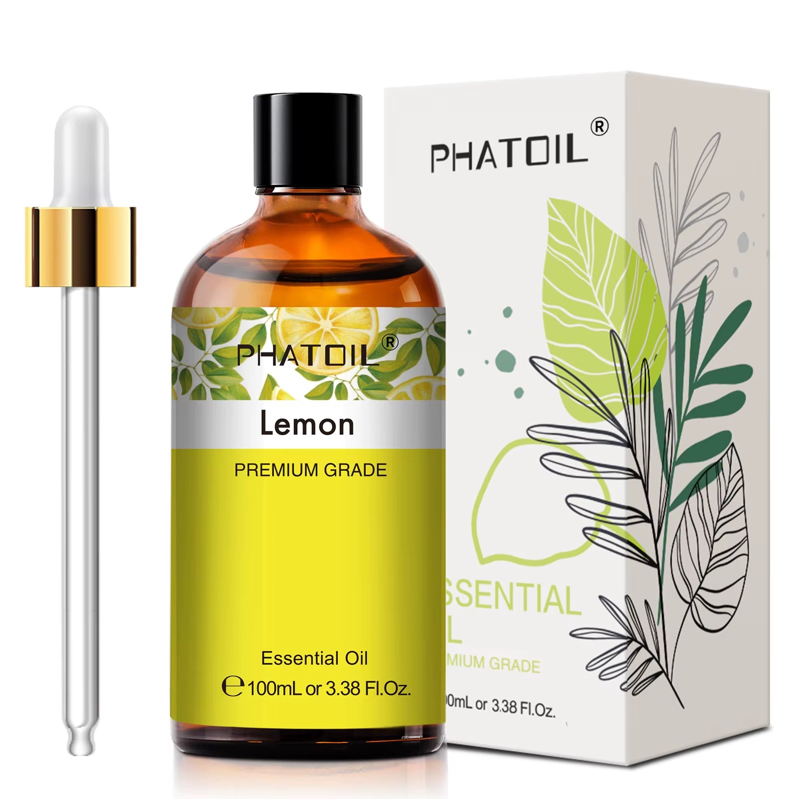 100Ml Natural Essential Oil for Aromatherapy Lemongrass Eucalyptus Lavender Peppermint Fragrance Essential Oils