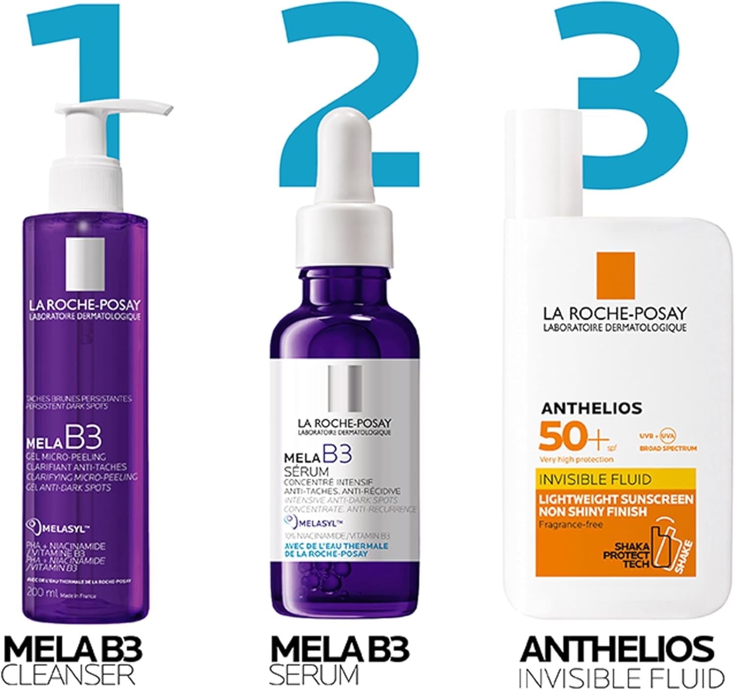 La Roche-Posay Mela B3 Dark Spot Niacinamide Serum 30Ml, with 10% Niacinamide + Melasyl