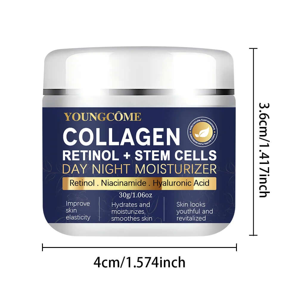 YOUNGCOME Collagen & Hyaluronic Acid Night Treatment — Anti-Wrinkle, Moisturizing, Brightening (30g / 60g / 100g) — collagen & hyaluronic acid night treatment for anti-wrinkle care, deep hydration & brightening | Anti-Aging Skin Care | Beauty & Health,Fac