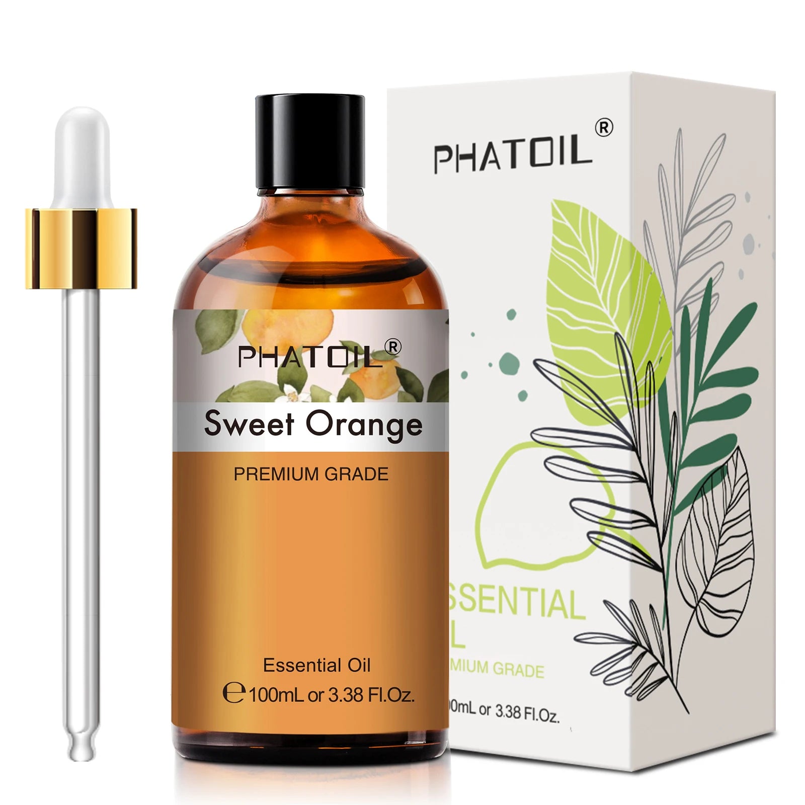100Ml Natural Essential Oil for Aromatherapy Lemongrass Eucalyptus Lavender Peppermint Fragrance Essential Oils