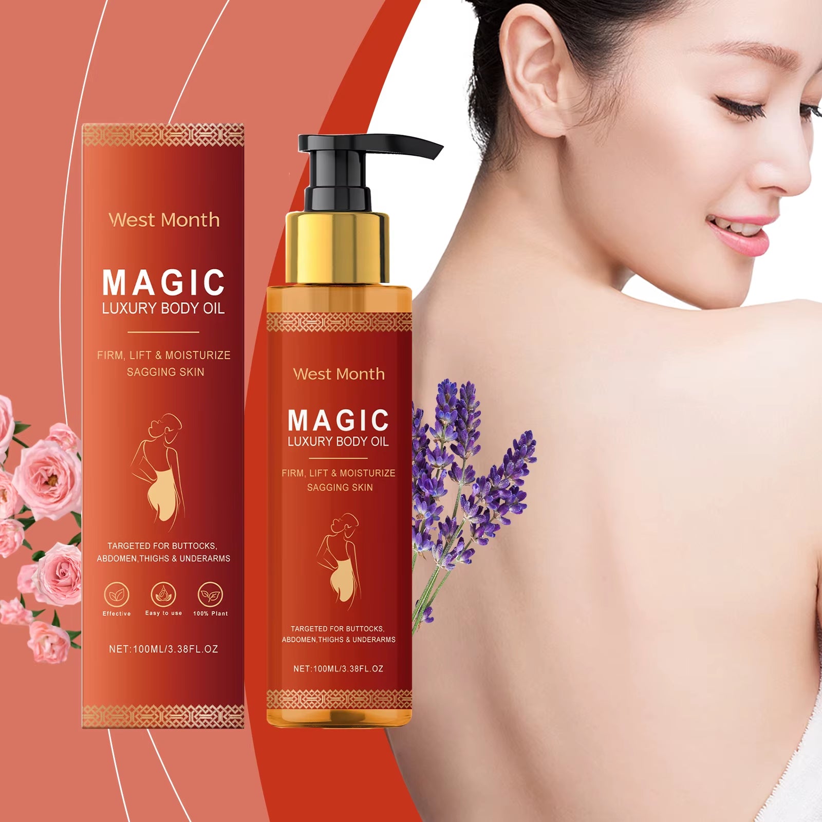 WESTMONTH Magic Luxury Body Oil — Deep Moisture, Quick Absorb | Body Oil | Dolcie Care