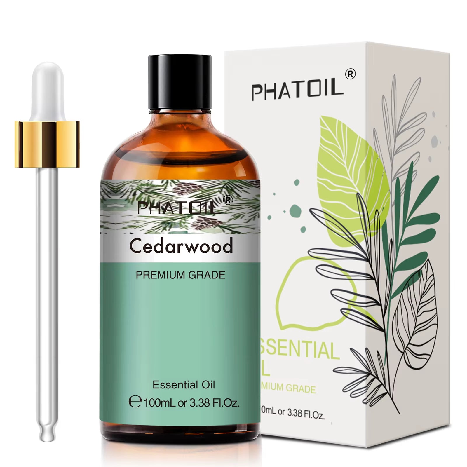 100Ml Natural Essential Oil for Aromatherapy Lemongrass Eucalyptus Lavender Peppermint Fragrance Essential Oils