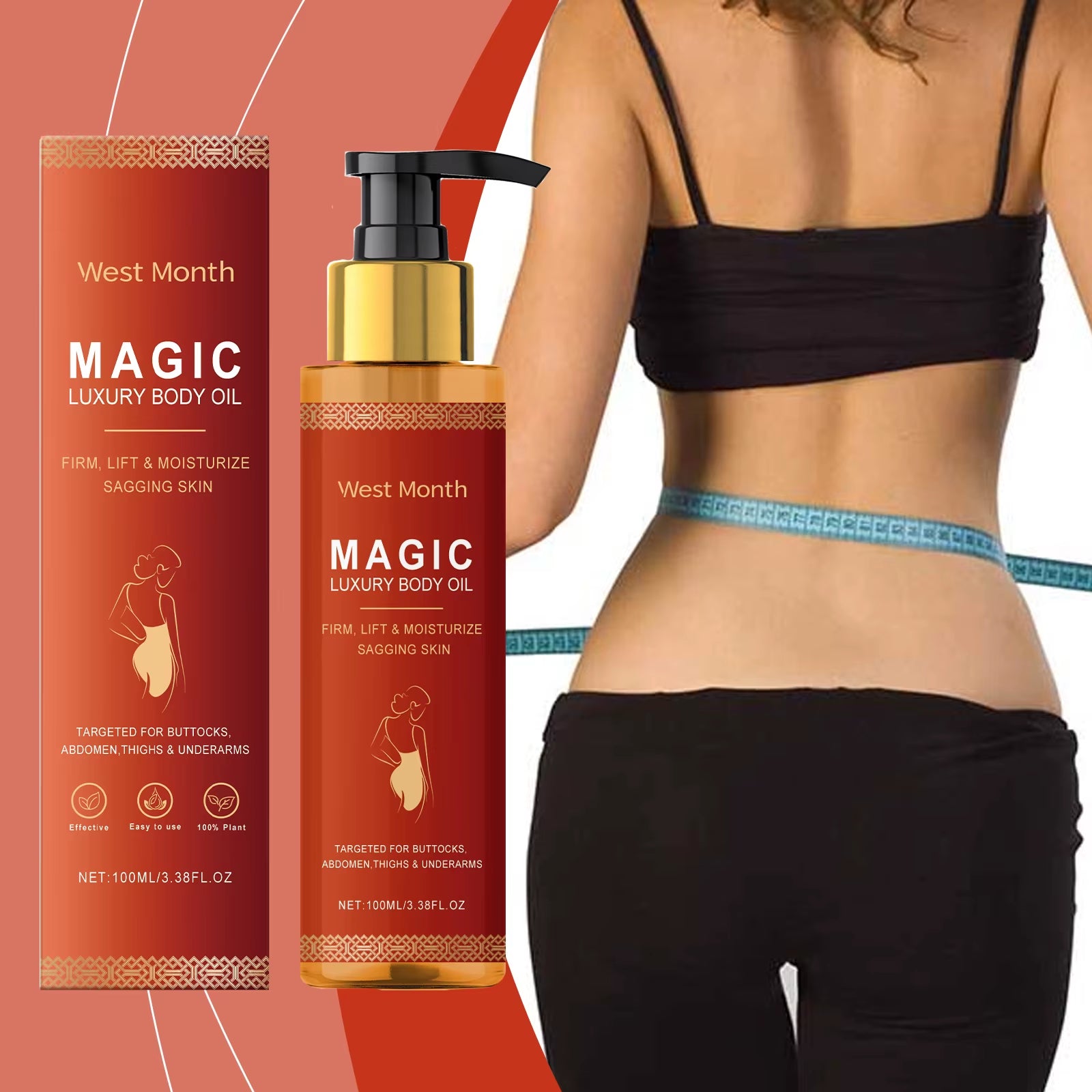 WESTMONTH Magic Luxury Body Oil — Deep Moisture, Quick Absorb | Body Oil | Dolcie Care