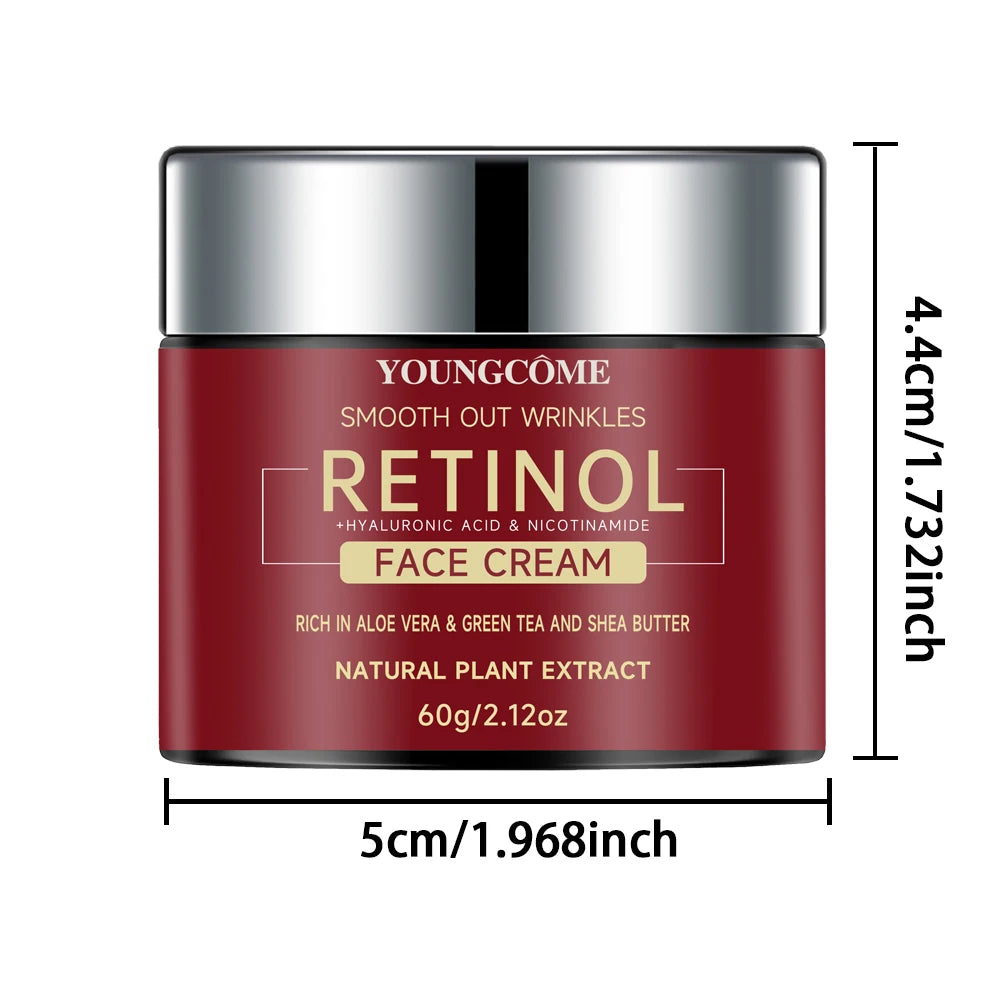 Retinol Lifting & Firming Night Cream — Smoothing, Brightening & Moisturizing (30g / 60g) — retinol night cream for lifting, firming, smoothing & overnight hydration | Face Serums | retinol, night cream, lifting, firming, smoothing, brightening, moisturiz