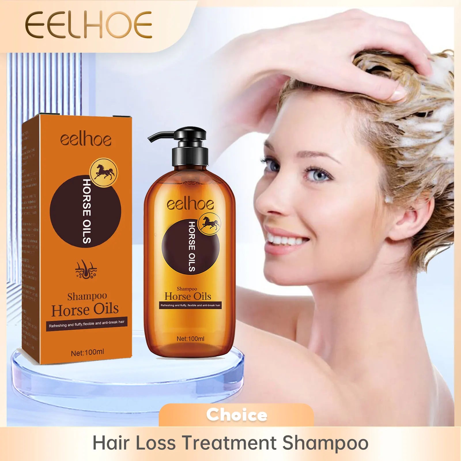 Hair Loss Treatment Fast Hair Growth Hair anti Thinning Repair Scalp Strengthen Hair Roots Deep Cleansing Thickening Hair Care