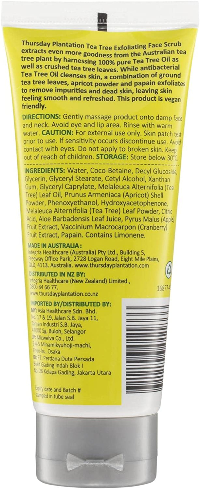 Exfoliating Acne Face Scrub, 100 Ml (Pack of 1)