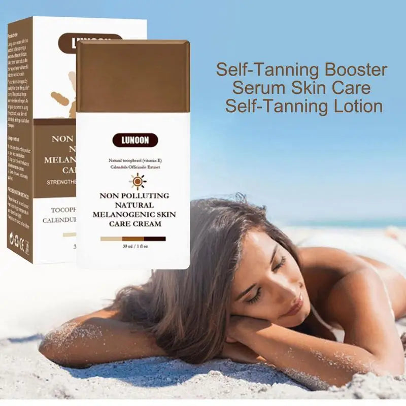 30Ml Bronzing Face Drops Fake Tan Peptide Serums Hydrating Makeup Face Tanning Drops Self Tanner Drops for Face and Body