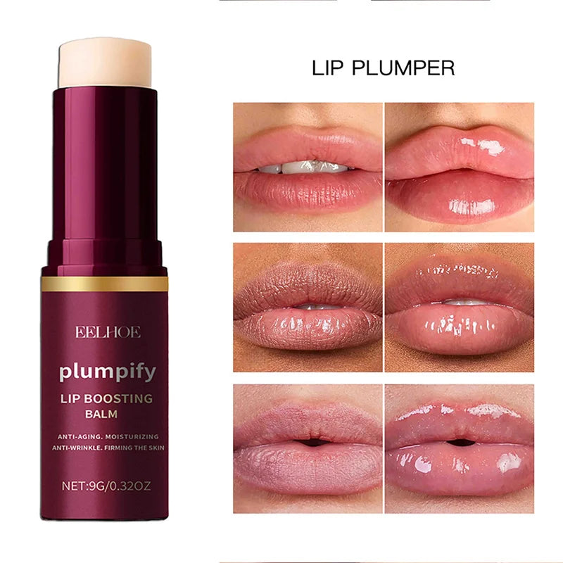 Plumping Lip Balm 9g – Hydrating Lip Plumper & Gloss, Moisturizing Lip Care for Soft, Fuller-Looking Lips